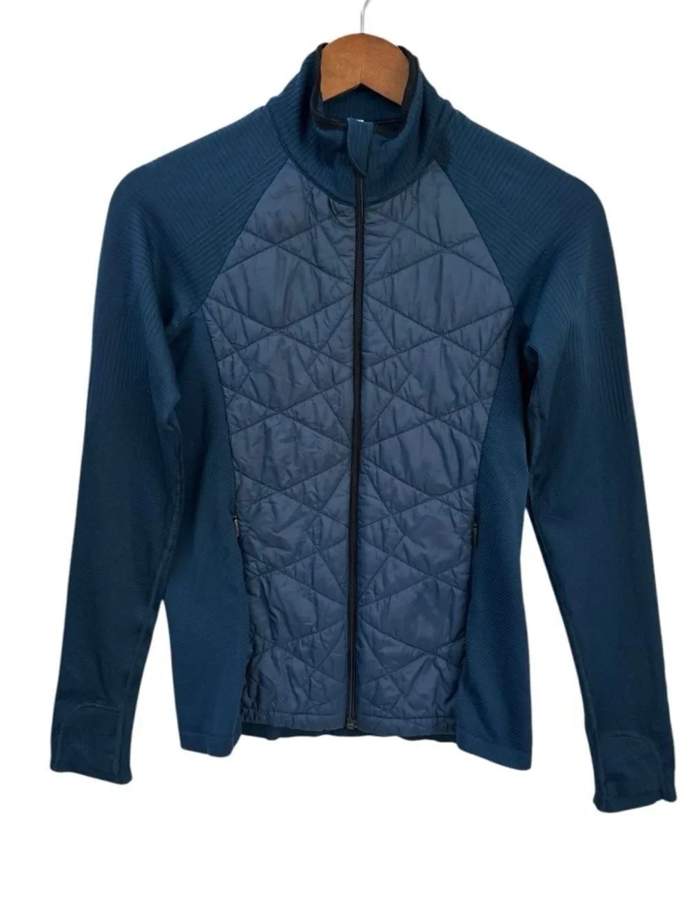 Athleta Flurry Force Insulated PrimaLoft Jacket in Lagoon Teal Size Small